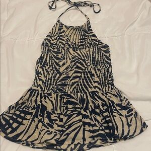 Patrons of Peace Navy and Cream halter